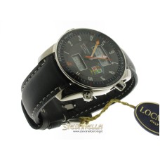 LOCMAN Chrono Aereonatica Militare Esercito Italiano ref. 44100 nero nuovo